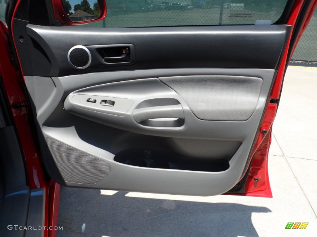 2006 Toyota Tacoma X-Runner Graphite Gray Door Panel Photo #52989931