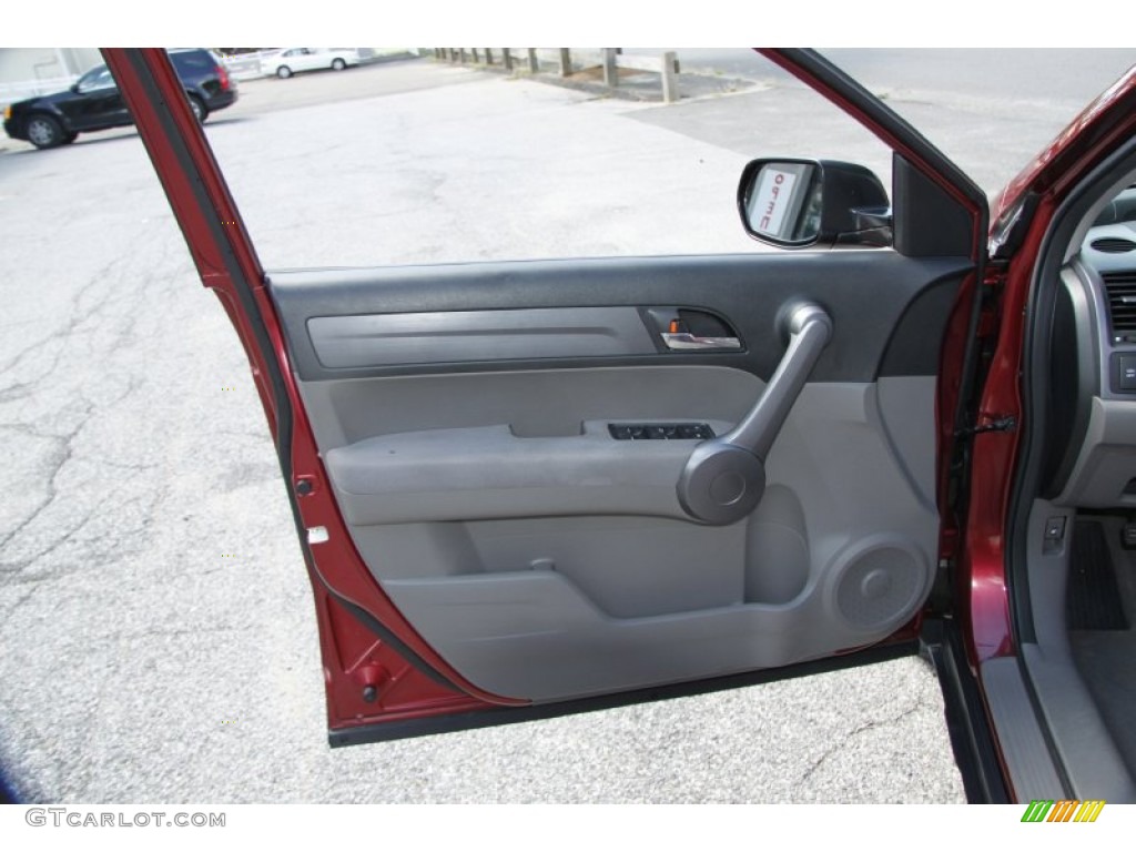 2008 CR-V LX 4WD - Tango Red Pearl / Gray photo #14