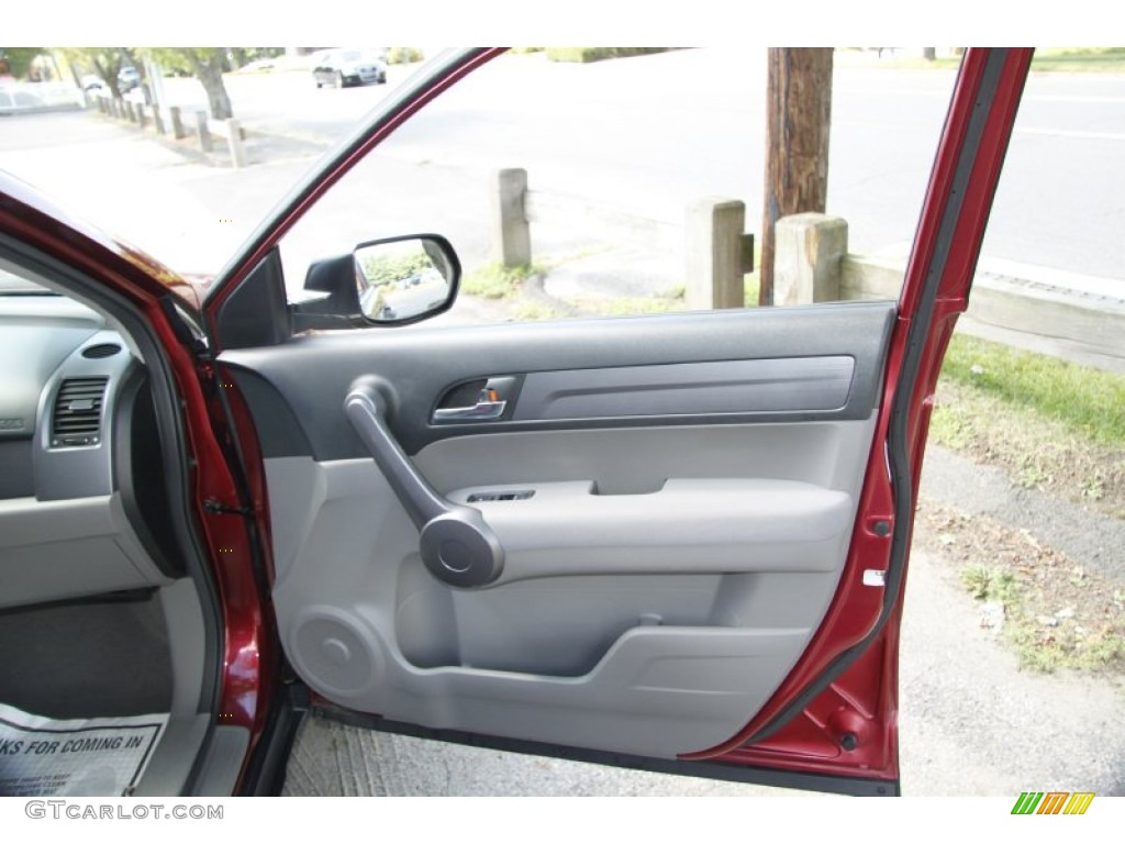 2008 CR-V LX 4WD - Tango Red Pearl / Gray photo #22