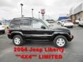2004 Black Clearcoat Jeep Liberty Limited 4x4  photo #1