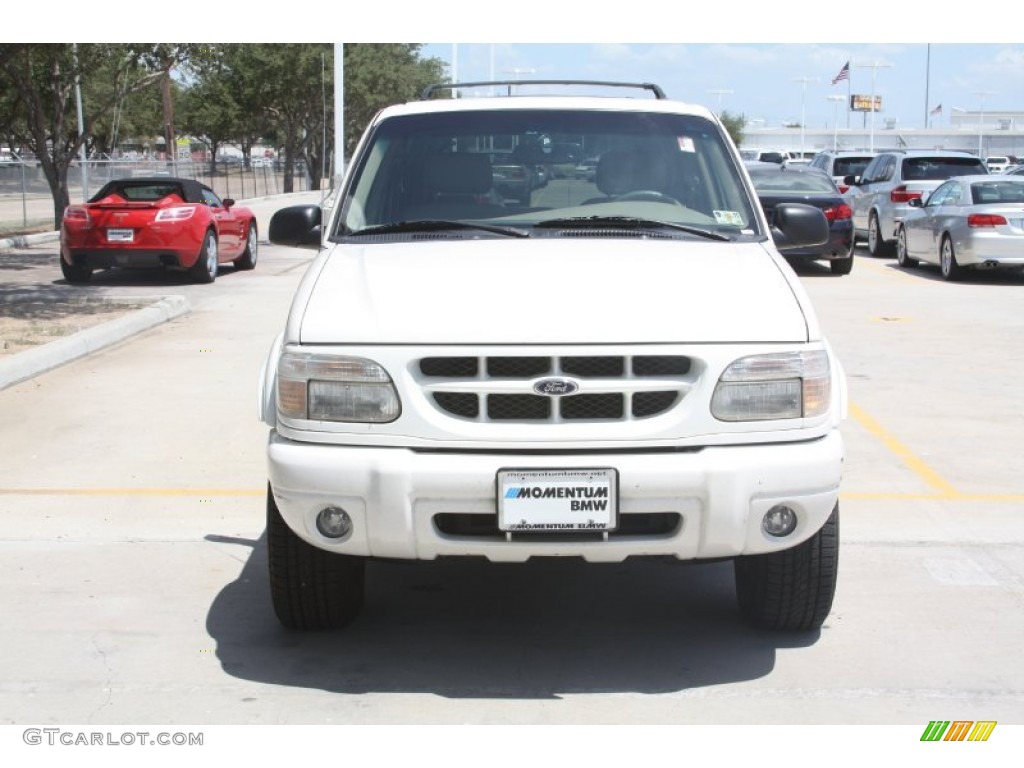 1999 Explorer Limited - White Pearl Tri Coat Metallic / Medium Prairie Tan photo #12