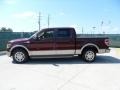 2010 Royal Red Metallic Ford F150 King Ranch SuperCrew  photo #6