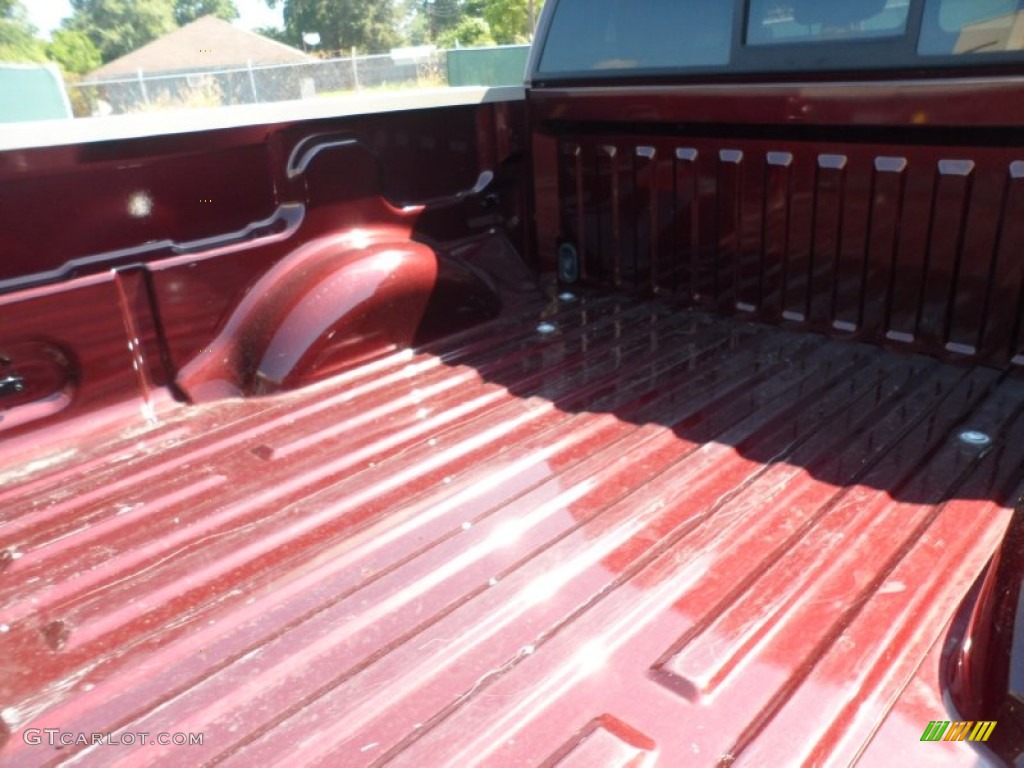 2010 F150 King Ranch SuperCrew - Royal Red Metallic / Chapparal Leather photo #32