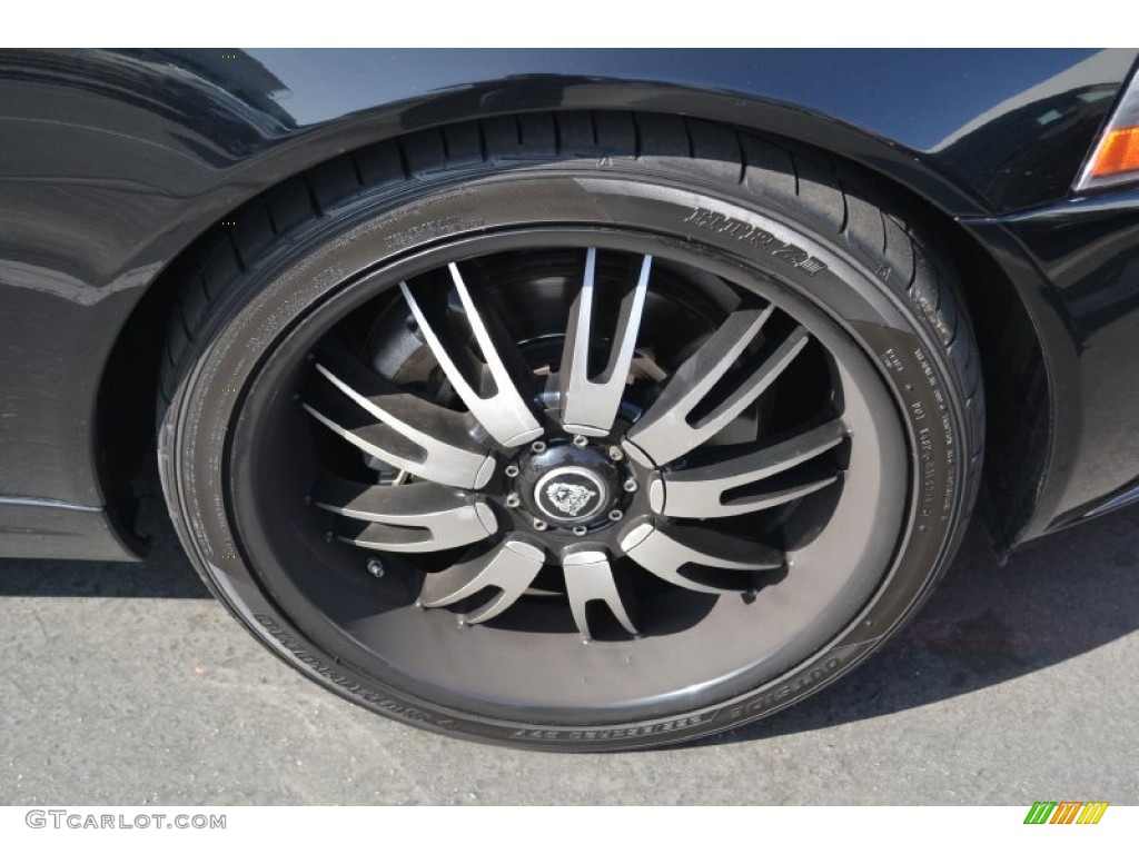 2007 XK XK8 Convertible - Midnight Blue Metallic / Ivory/Slate photo #2