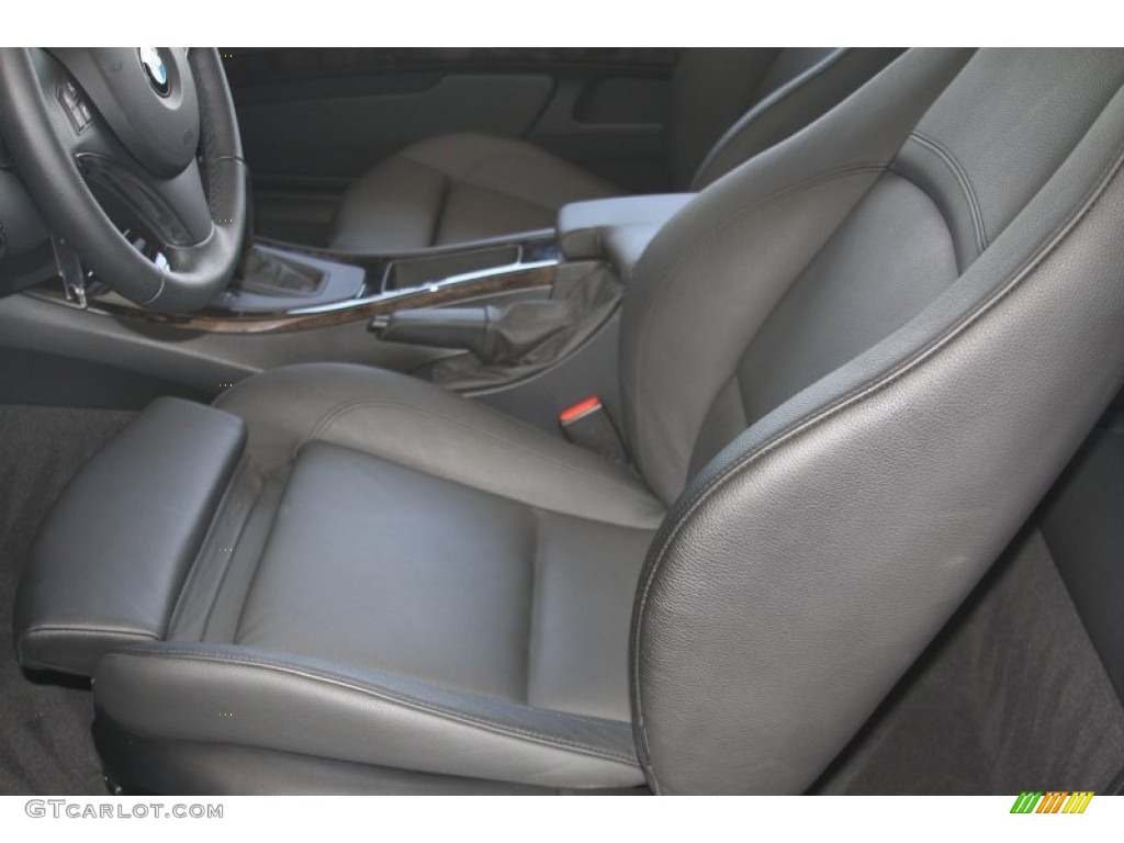 2008 3 Series 328i Coupe - Titanium Silver Metallic / Black photo #14