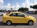 2009 Summer Yellow Chevrolet Aveo LT Sedan  photo #11