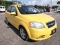 2009 Summer Yellow Chevrolet Aveo LT Sedan  photo #12