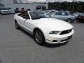 2011 Performance White Ford Mustang V6 Convertible  photo #1