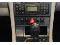 2000 Mercedes-Benz SLK Oyster/Charcoal Interior Controls Photo