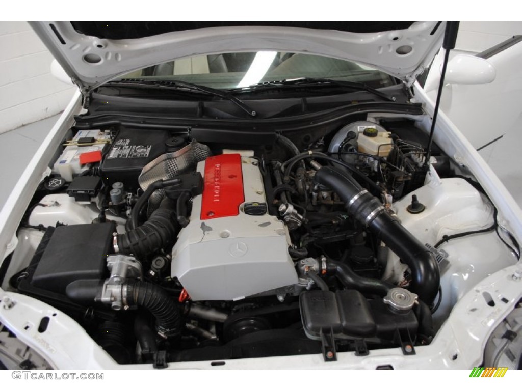 2000 Mercedes-Benz SLK 230 Kompressor Roadster 2.3 Liter Supercharged DOHC 16-Valve 4 Cylinder Engine Photo #52997140