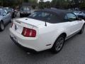 2011 Performance White Ford Mustang V6 Convertible  photo #11