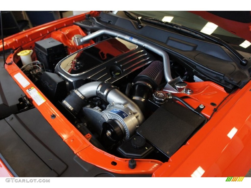 2009 Dodge Challenger R/T 5.7 Liter ProCharger Supercharged HEMI OHV 16-Valve MDS VVT V8 Engine Photo #52997362