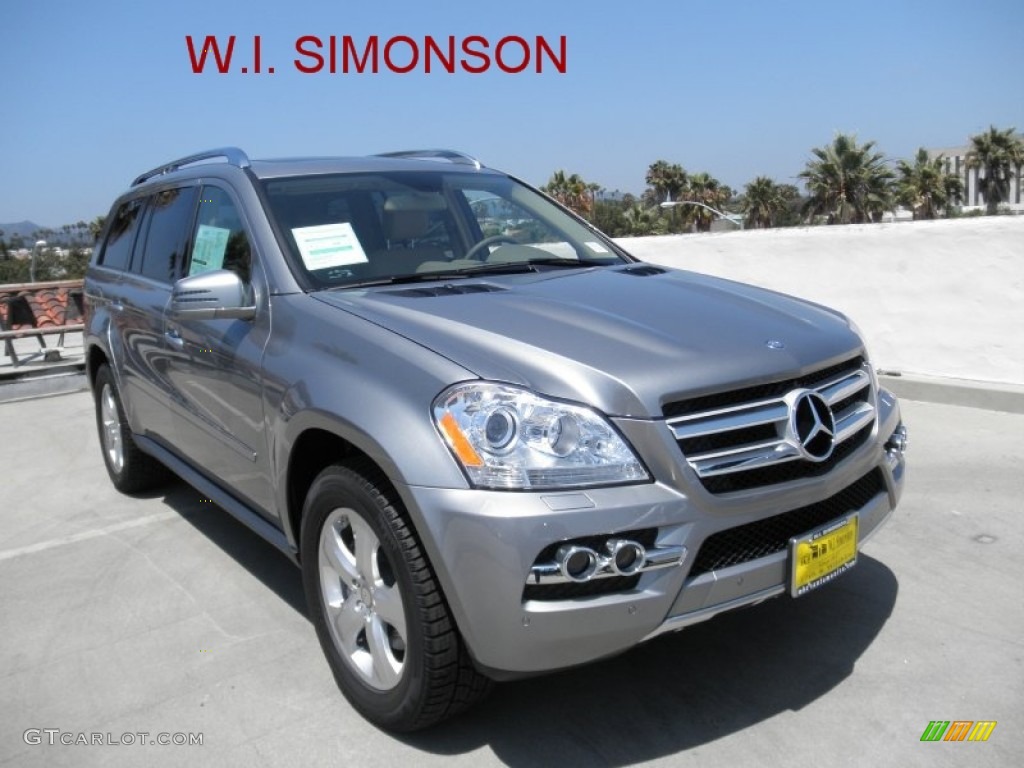 2011 GL 450 4Matic - Palladium Silver Metallic / Cashmere photo #1