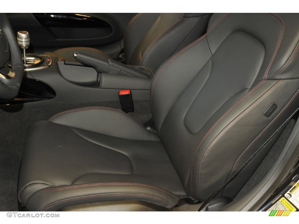 Black Interior 2012 Audi R8 5.2 FSI quattro Photo #52997683