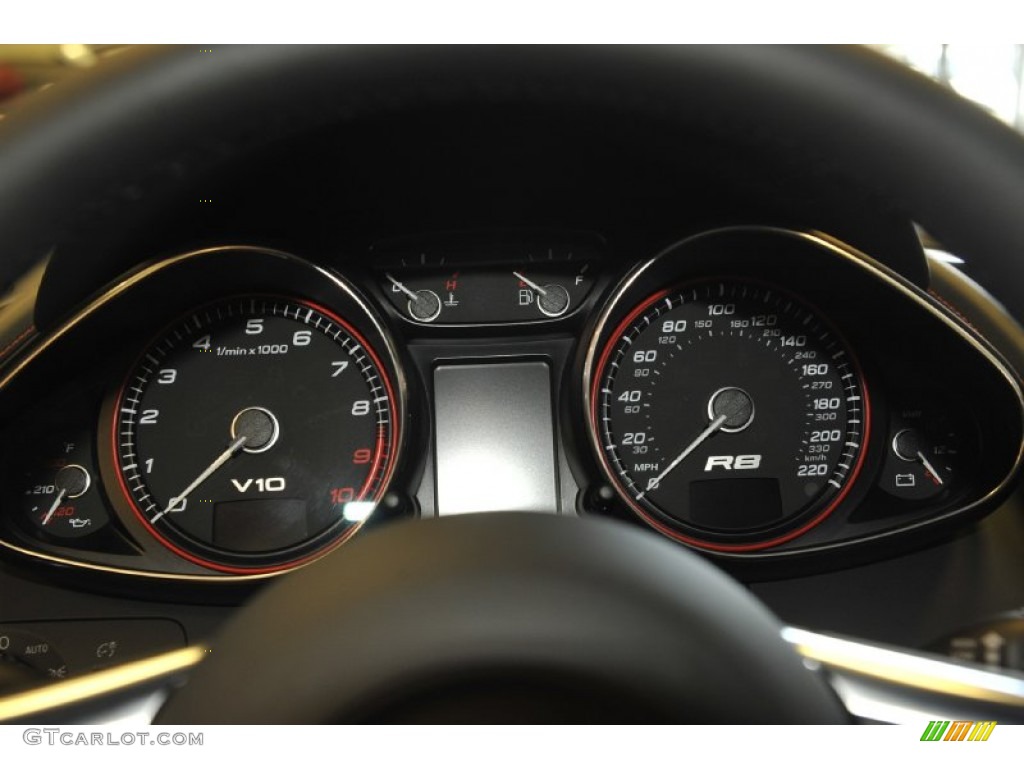 2012 Audi R8 5.2 FSI quattro Gauges Photo #52997881