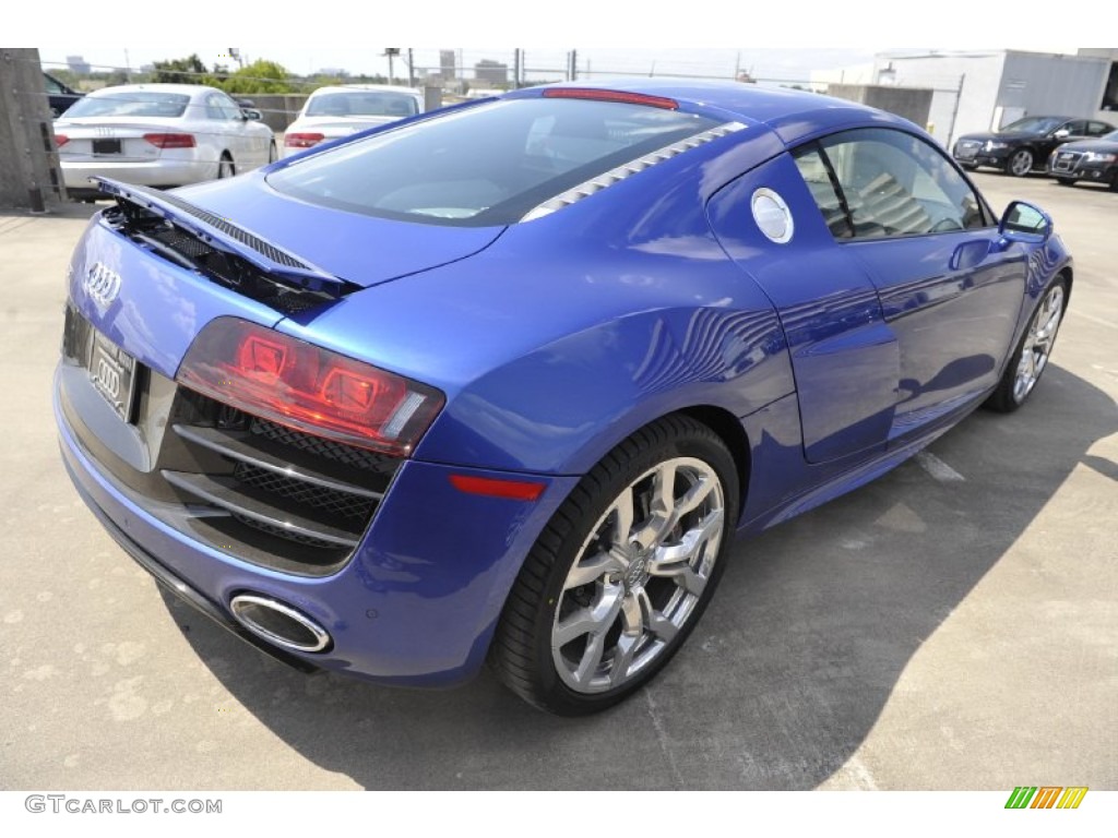Sepang Blue Pearl Effect 2012 Audi R8 5.2 FSI quattro Exterior Photo #52998088