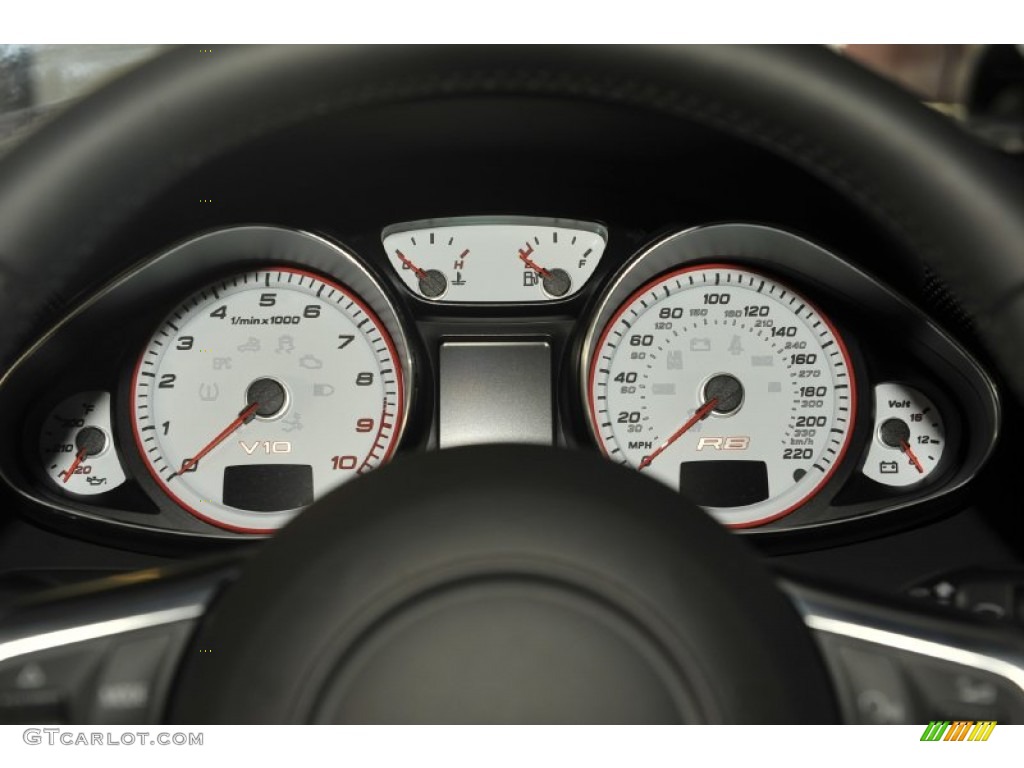 2012 Audi R8 5.2 FSI quattro Gauges Photo #52998325