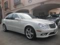 2009 Arctic White Mercedes-Benz E 350 Sedan  photo #1