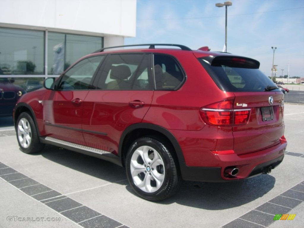 Vermilion Red Metallic 2011 BMW X5 xDrive 35i Exterior Photo #52999063