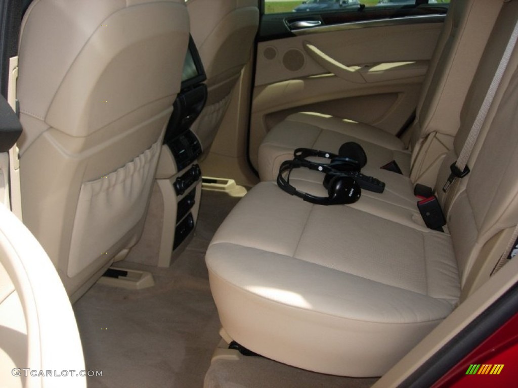 Sand Beige Interior 2011 BMW X5 xDrive 35i Photo #52999261