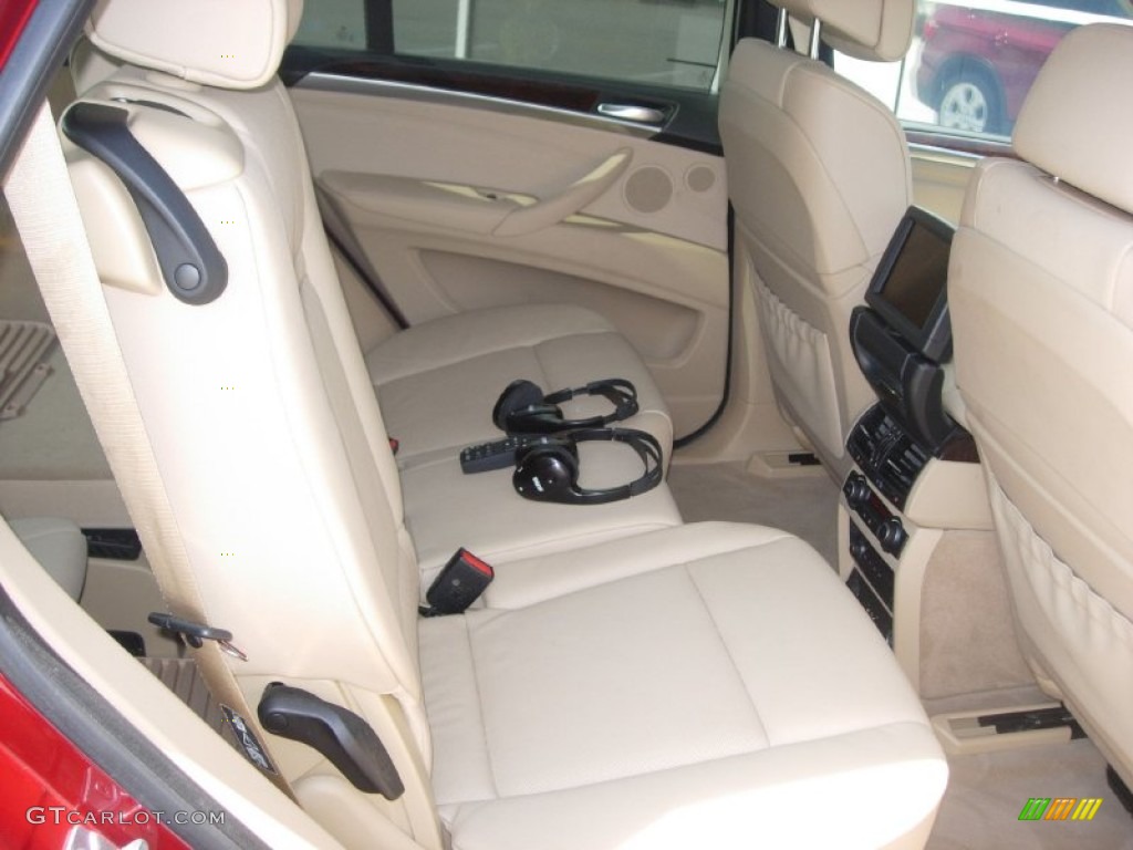 Sand Beige Interior 2011 BMW X5 xDrive 35i Photo #52999276