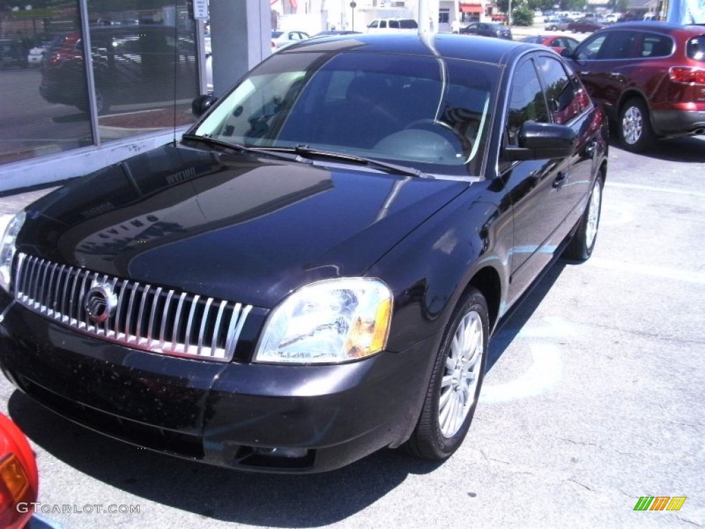 2006 Montego Premier AWD - Black / Charcoal Black photo #2