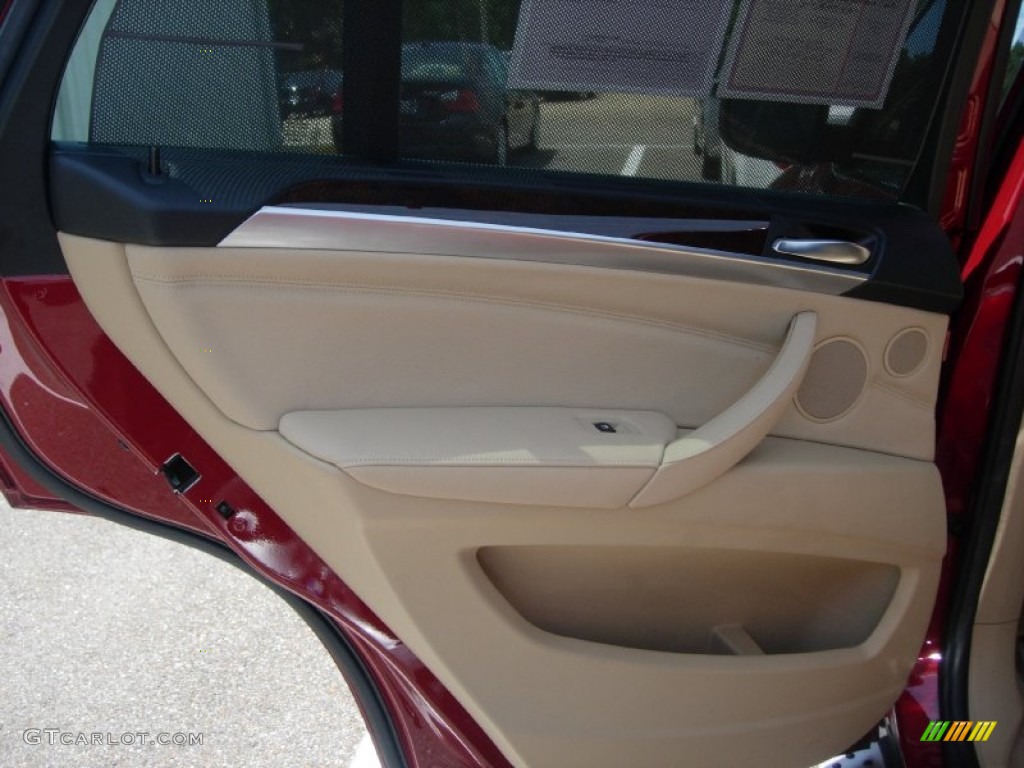 2011 BMW X5 xDrive 35i Sand Beige Door Panel Photo #52999432