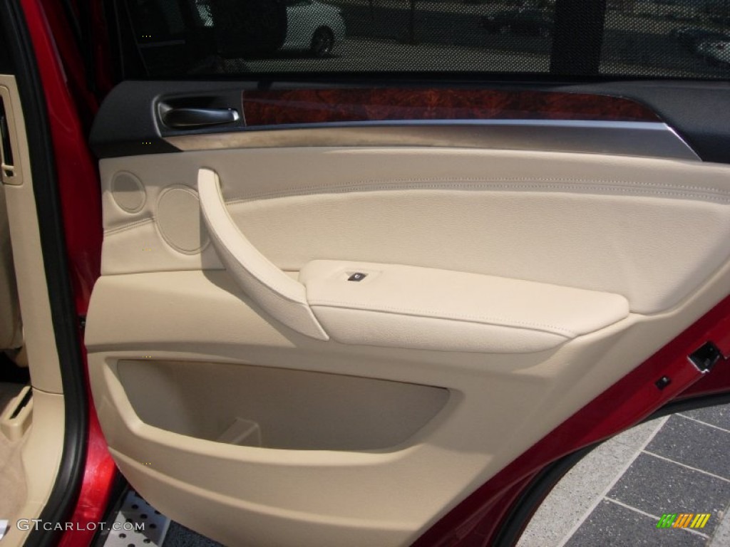 2011 BMW X5 xDrive 35i Sand Beige Door Panel Photo #52999444