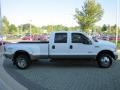 Oxford White - F350 Super Duty Lariat FX4 Crew Cab 4x4 Dually Photo No. 6