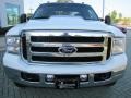 Oxford White - F350 Super Duty Lariat FX4 Crew Cab 4x4 Dually Photo No. 8