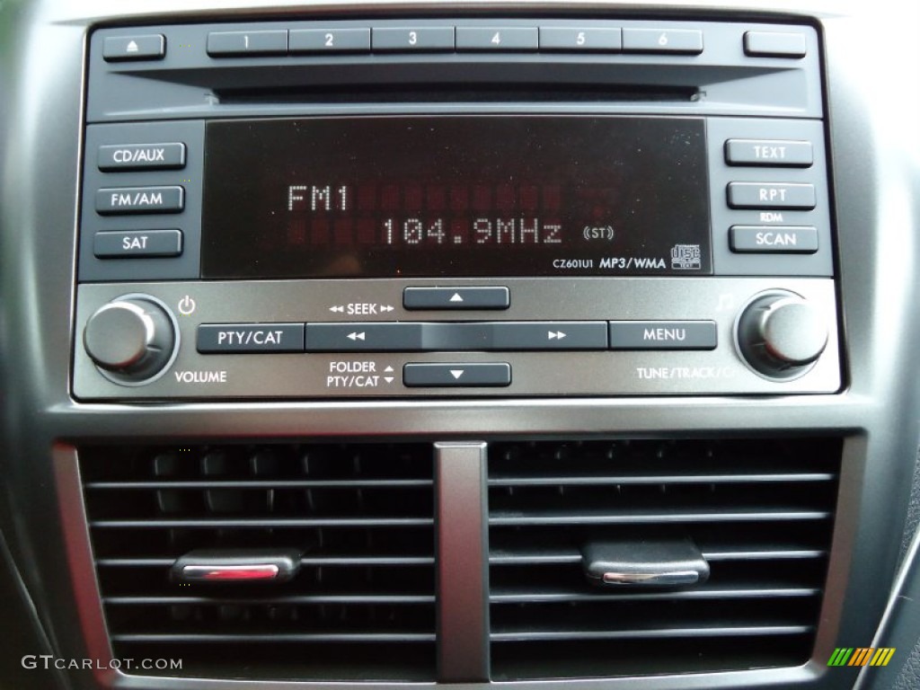 2011 Subaru Impreza 2.5i Wagon Audio System Photo #53000431