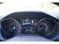 Charcoal Black Leather Gauges Photo for 2012 Ford Focus #53000536
