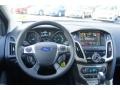 Charcoal Black Leather Dashboard Photo for 2012 Ford Focus #53000578