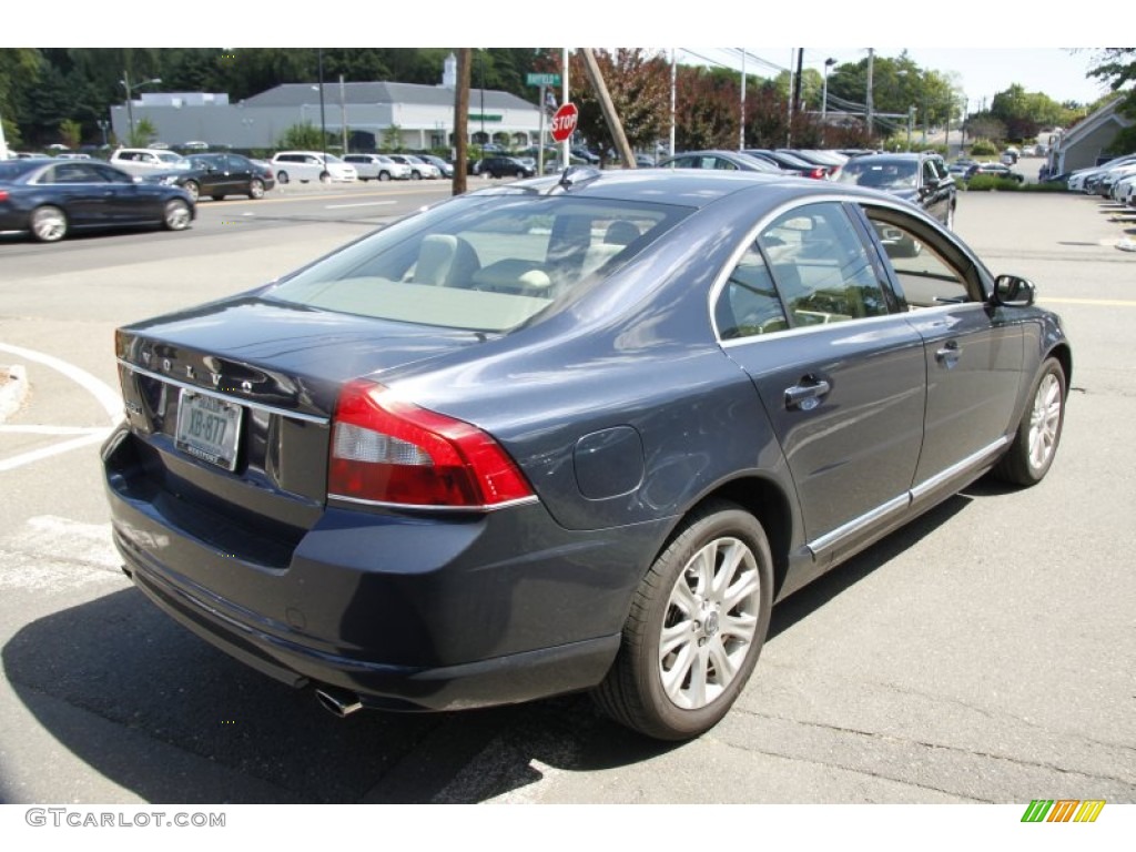 2011 S80 3.2 - Caspian Blue Metallic / Sandstone Beige photo #6