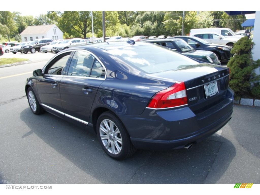 2011 S80 3.2 - Caspian Blue Metallic / Sandstone Beige photo #10