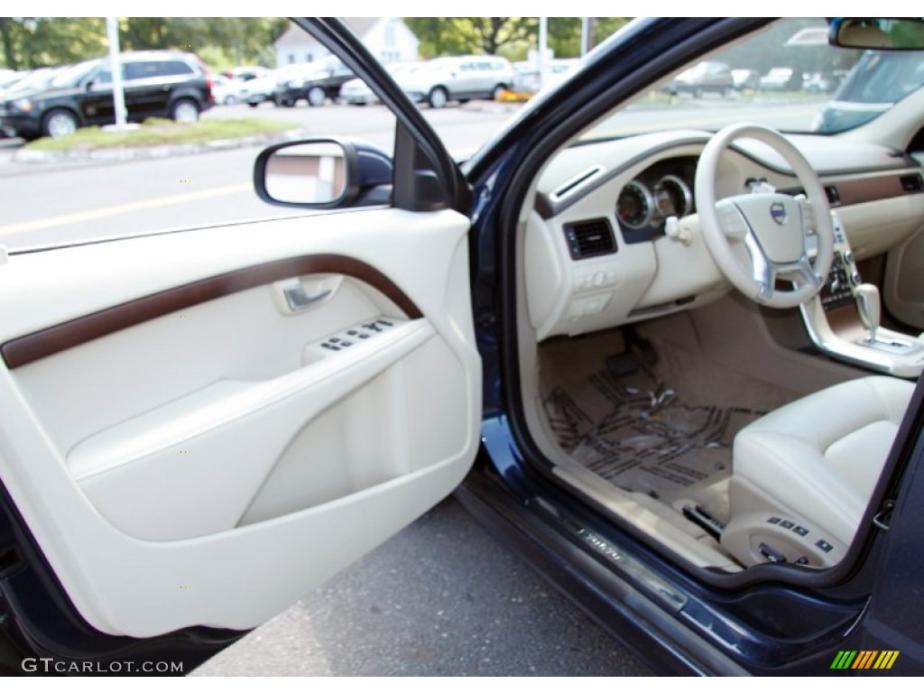 2011 S80 3.2 - Caspian Blue Metallic / Sandstone Beige photo #13