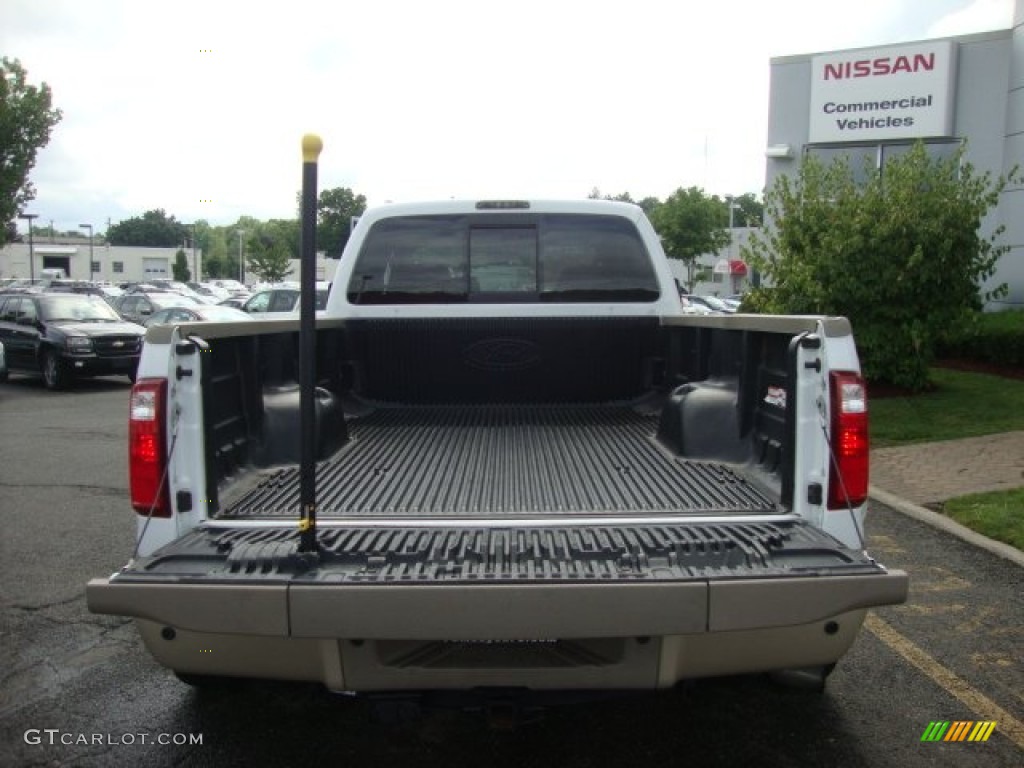 2010 F350 Super Duty King Ranch Crew Cab 4x4 Dually - Oxford White / Chaparral Leather photo #9