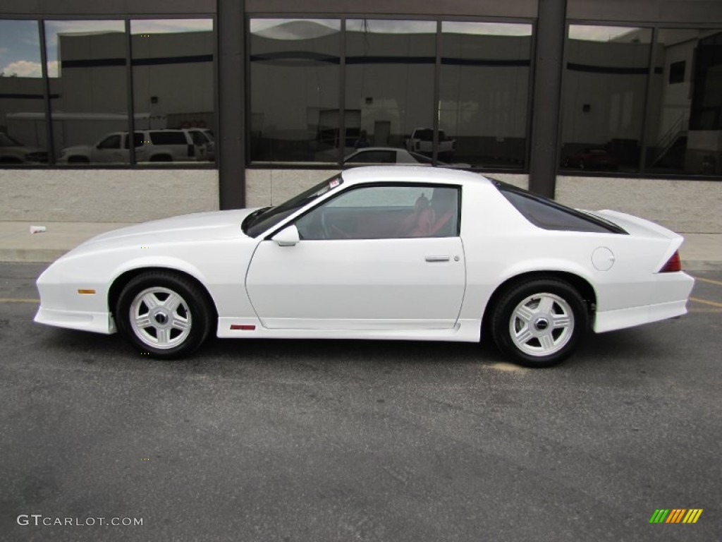 Bright White 1991 Chevrolet Camaro RS Exterior Photo #53003383