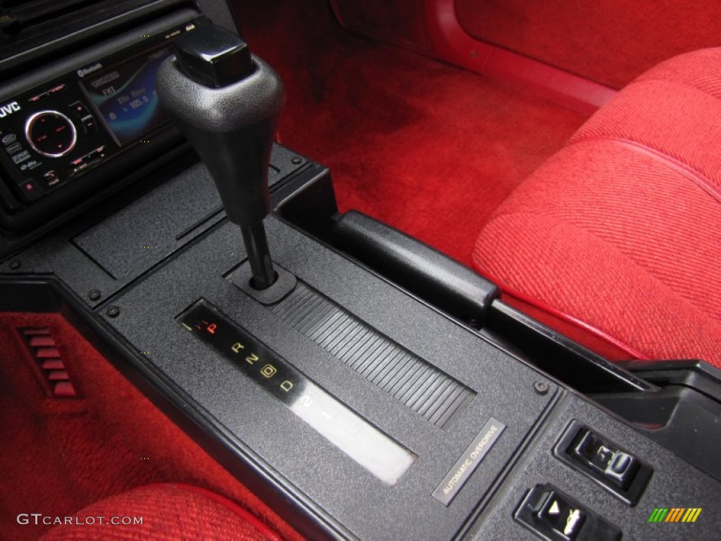 1991 Chevrolet Camaro RS Transmission Photos