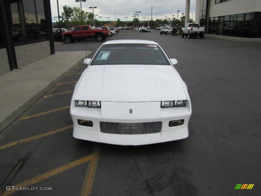 Bright White 1991 Chevrolet Camaro RS Exterior Photo #53003485