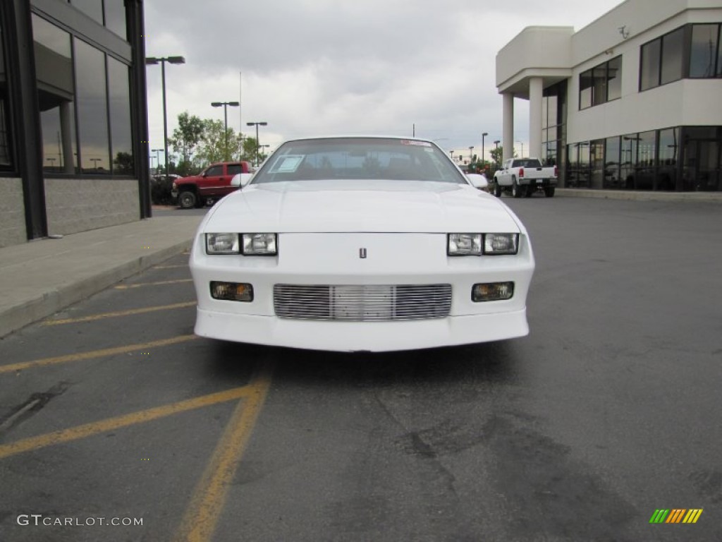 Bright White 1991 Chevrolet Camaro RS Exterior Photo #53003494