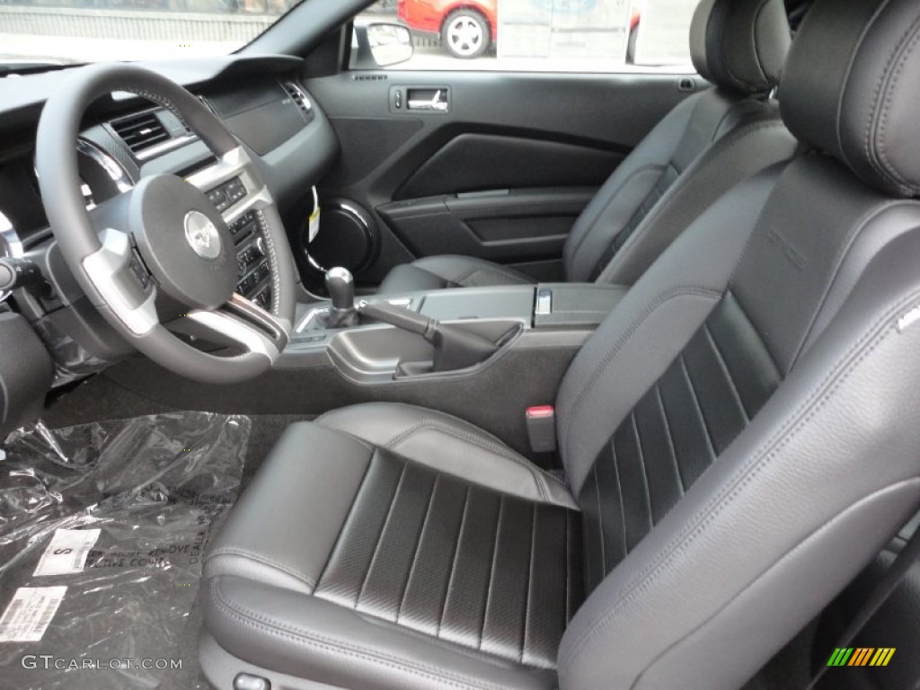 Charcoal Black/Carbon Black Interior 2012 Ford Mustang C/S California Special Coupe Photo #53004028