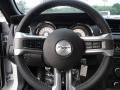 Charcoal Black/Carbon Black 2012 Ford Mustang C/S California Special Coupe Steering Wheel