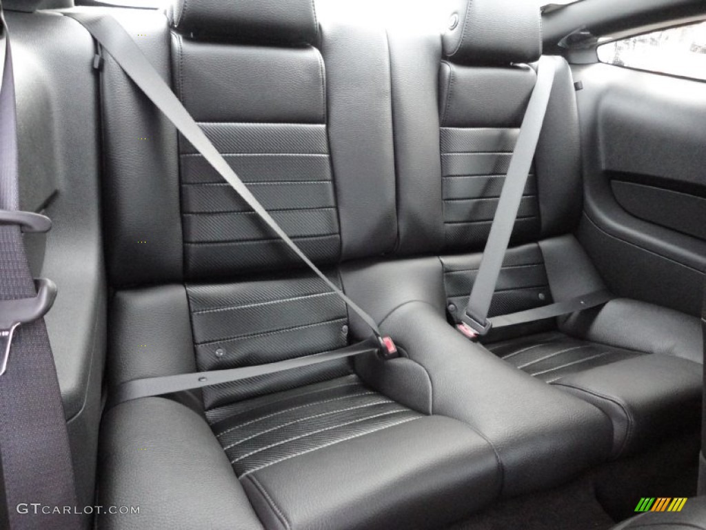 Charcoal Black/Carbon Black Interior 2012 Ford Mustang C/S California Special Coupe Photo #53004043