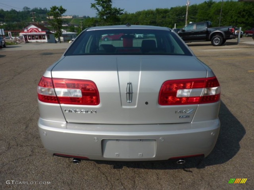 2008 MKZ AWD Sedan - Silver Birch Metallic / Dark Charcoal photo #3