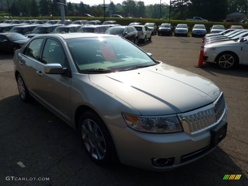 2008 MKZ AWD Sedan - Silver Birch Metallic / Dark Charcoal photo #6