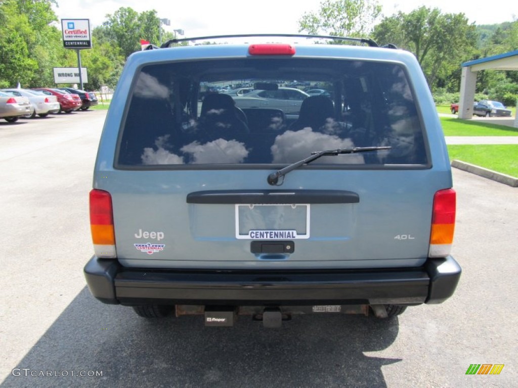 1998 Cherokee Sport 4x4 - Gunmetal Pearl / Mist Gray photo #3