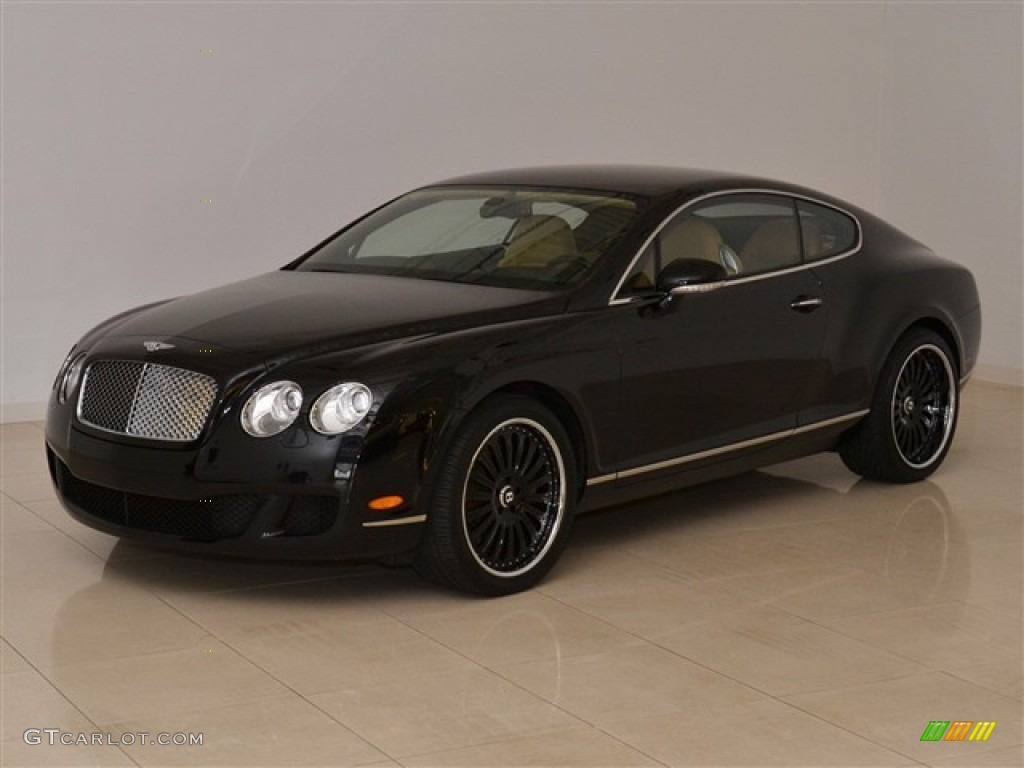 2009 Continental GT  - Onyx / Saffron photo #1