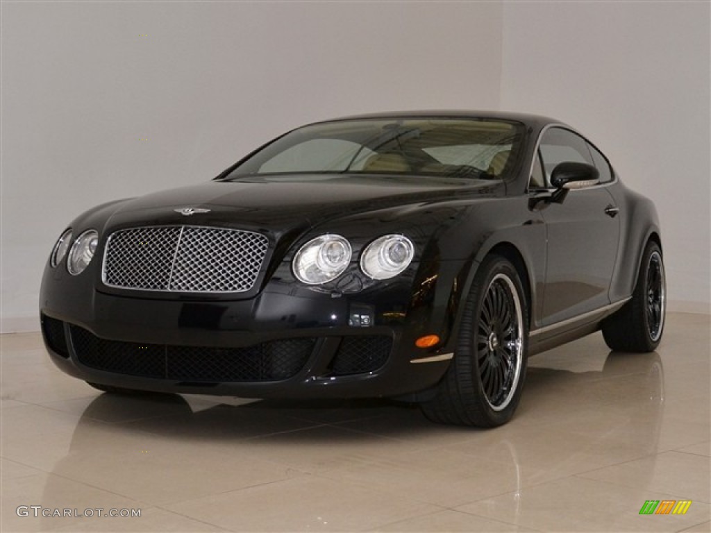 2009 Continental GT  - Onyx / Saffron photo #2