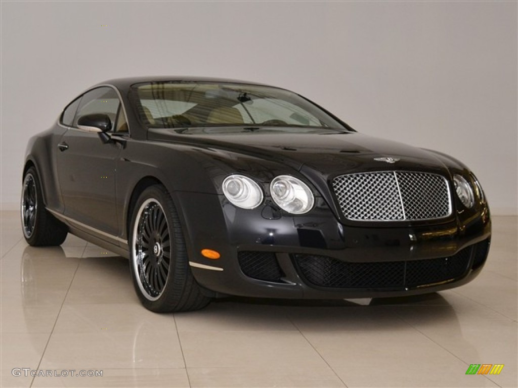 2009 Continental GT  - Onyx / Saffron photo #4